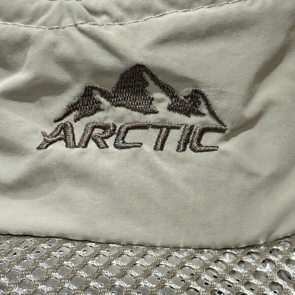 Arctic Silver Reflective Cooling Fishing Hat UV Protection Unisex Adjustable OS - Picture 2 of 8